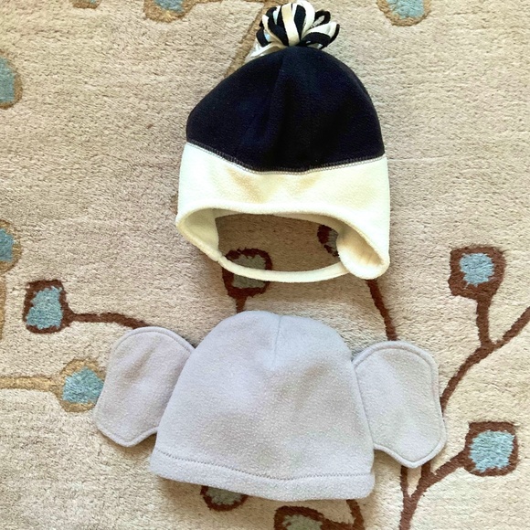 Kids Winter Fleece Hats Size 2-4T - Picture 1 of 5